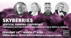 SKYBERRIES vertical farming conference 2018 vienna